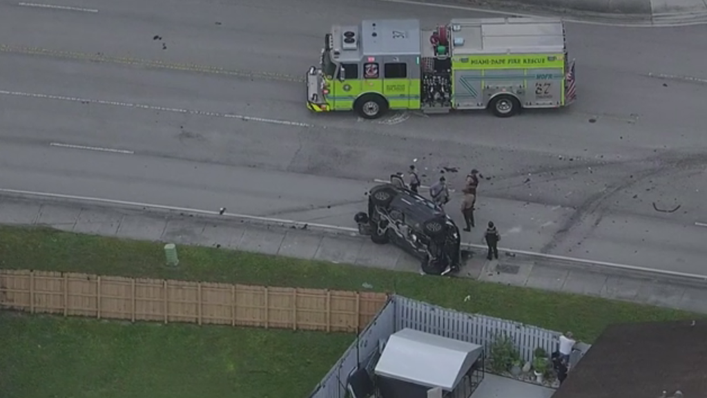 1 woman dead, 3 other women injured after rollover crash in southwest Miami-Dade, officials say — CBS Miami, Pinecrest Health news