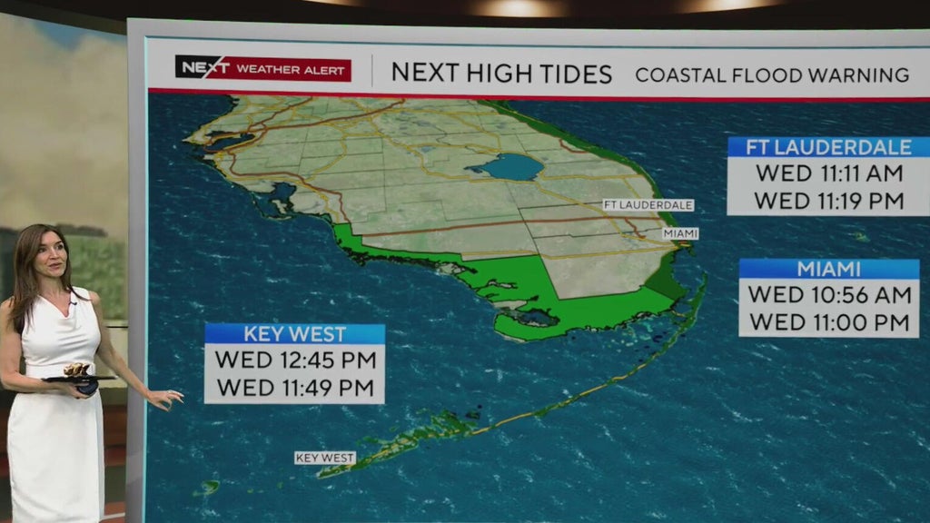 King tide relief on the way after days of relentless high tide flooding across South Florida — Pinecrest Sports news