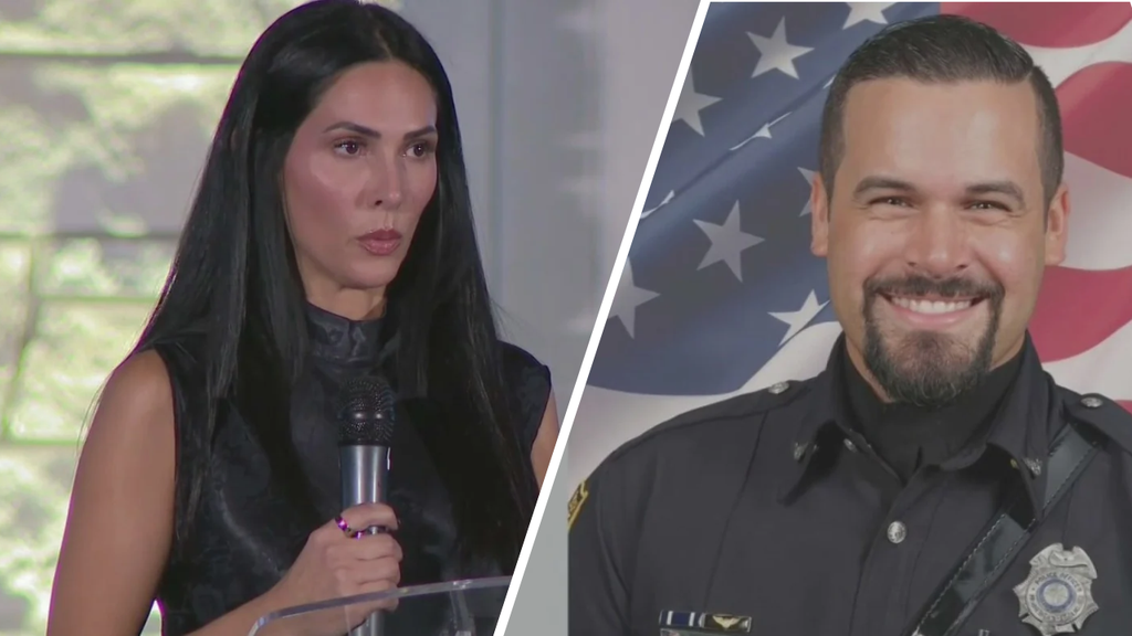 A year after Miami Beach sergeant's death, his widow says faith helps her keep going — Pinecrest Community news