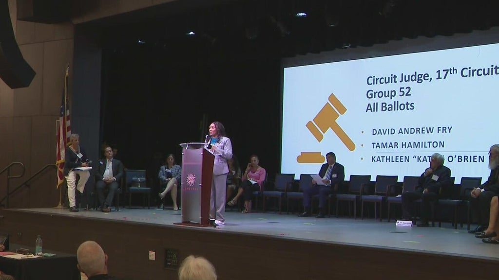 Broward candidates push voters in Pompano Beach ahead of primary elections — CBS Miami, Pinecrest Community news