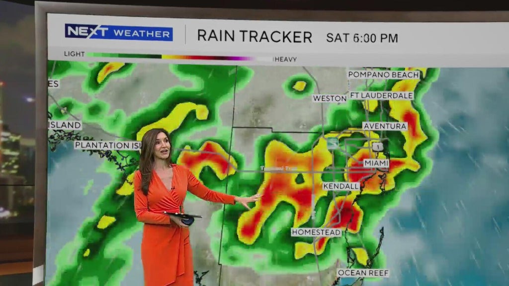 Spotty showers possible in South Florida Thursday before heavy rain, flood threat arrives this weekend — CBS Miami, Pinecrest Sports news