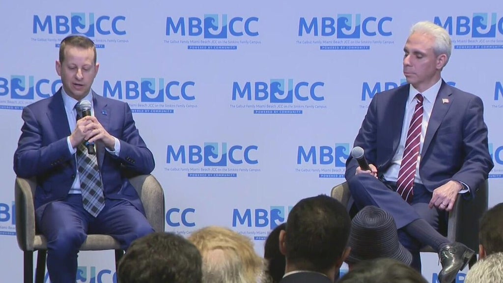 Scott Singer and Jared Moskowitz meet for second congressional forum in Miami Beach — Pinecrest Community news