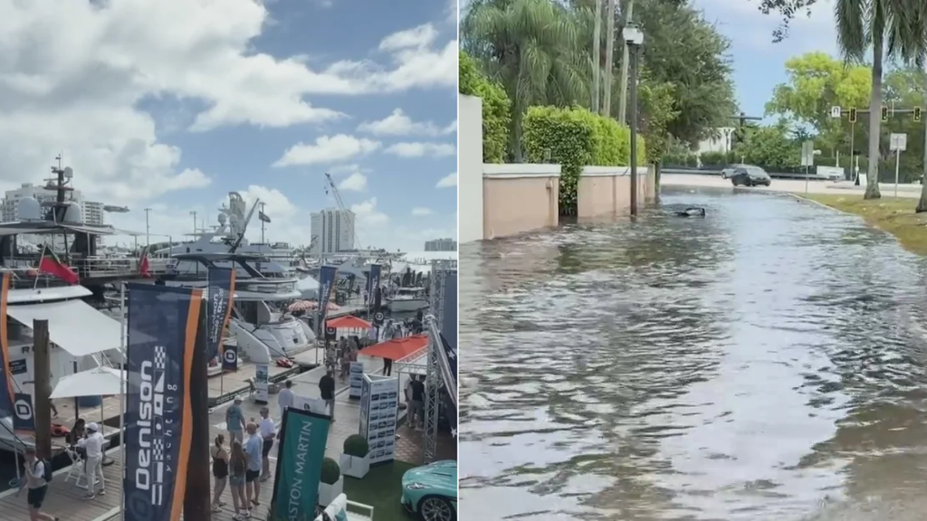 King tide flooding hits fourth day in Fort Lauderdale as boat show opens, snarling traffic — Pinecrest Schools news