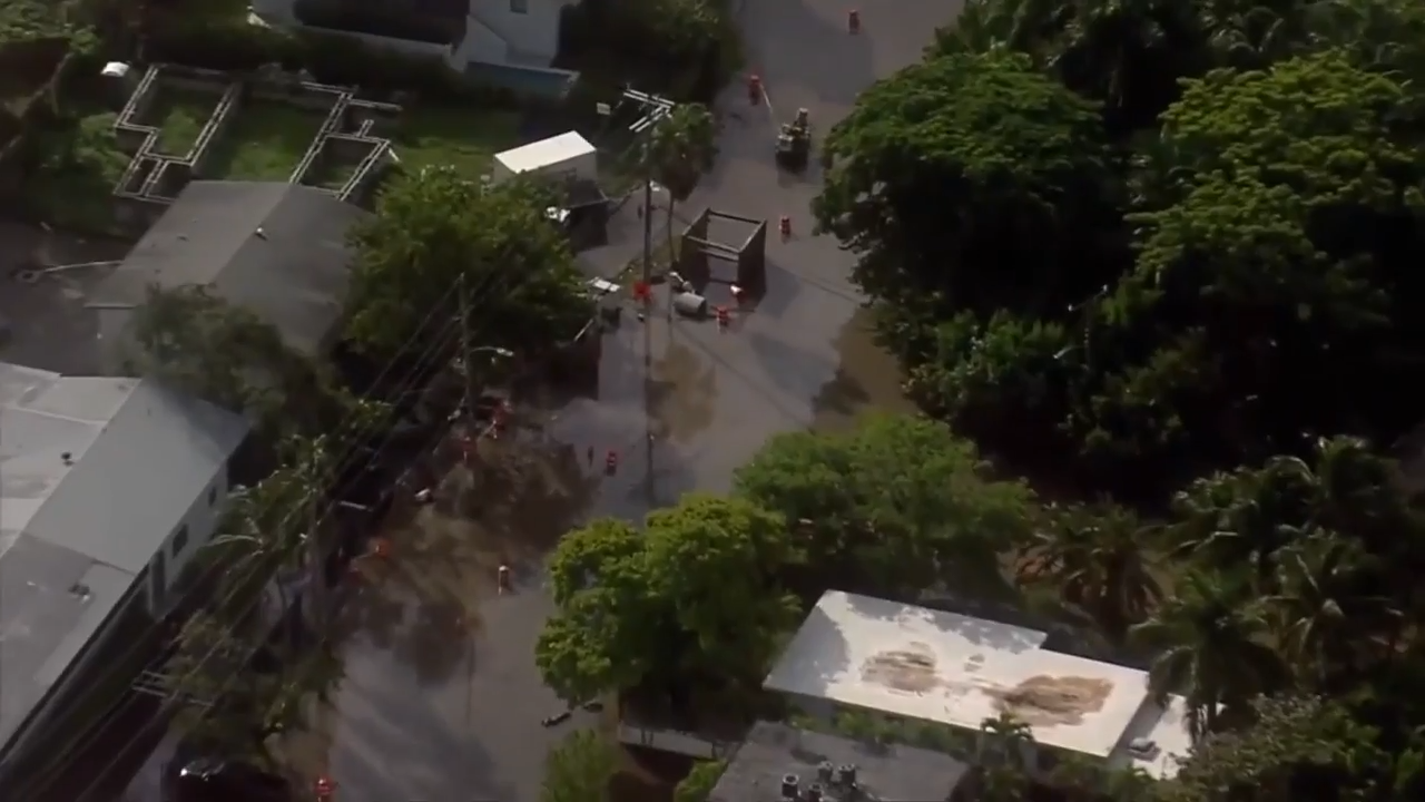 King tide causes flooding across Miami-Dade and Broward County streets — WSVN 7 Miami-Dade, Pinecrest Community news